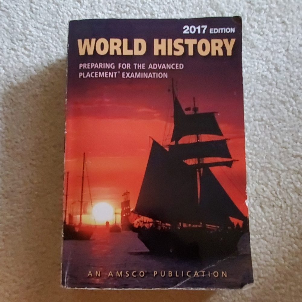 2017 Edition AP World History AMSCO Book